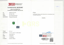 Load image into Gallery viewer, Natural Zambia Minor Emerald 11.95 cts Octagon pair & 45.38 Pear pair by SR-Takat