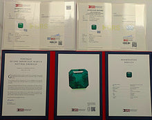 Load image into Gallery viewer, Natural Zambia Insignificant Emerald 38.69 cts Oct by SR-Takat