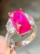 Load image into Gallery viewer, Magnificient Pigeon Blood No Heat Mozambique 10.03 cts Ruby Ring by SR-Takat