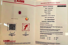 Load image into Gallery viewer, Magnificient Pigeon Blood No Heat Mozambique 10.04 cts Ruby Ring by SR-Takat