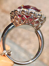Load image into Gallery viewer, Magnificient Pigeon Blood No Heat Mozambique 11.08 cts Ruby Ring by SR-Takat