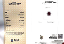 Load image into Gallery viewer, Magnificient Pigeon Blood No Heat Mozambique 11.08 cts Ruby Ring by SR-Takat