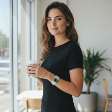 Load image into Gallery viewer, Natural Emerald 34 cts certified in Switzerland GRS Lab by SR-Takat