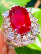 Load image into Gallery viewer, Magnificient Pigeon Blood No Heat Mozambique 10.02 cts Ruby Ring by SR-Takat