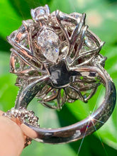 Load image into Gallery viewer, Magnificient Pigeon Blood No Heat Mozambique 10.02 cts Ruby Ring by SR-Takat