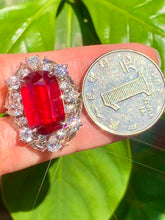 Load image into Gallery viewer, Magnificient Pigeon Blood No Heat Mozambique 10.02 cts Ruby Ring by SR-Takat