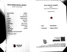 Load image into Gallery viewer, Magnificient Pigeon Blood No Heat Mozambique 3 cts each total of 27.50 cts Ruby necklace & crown combination by SR-Takat