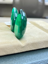 Load image into Gallery viewer, Exclusive Platinum Award Emerald Pair Zambian 84 cts (Copy)