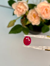 Load image into Gallery viewer, Natural Ruby No Heat Burma 5.05 cts Oval by SR-Takat