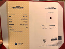 Load image into Gallery viewer, Magnificient Pigeon Blood No Heat Mozambique 3 cts each total of 28.34 cts Ruby necklace & crown combination by SR-Takat