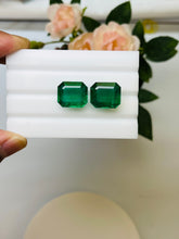 Load image into Gallery viewer, Natural Zambia Emerald 25.79 cts Octagon by SR-Takat