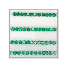 Load image into Gallery viewer, Natural Zambian Emerald Diamond Cut Round by Takat Gem SR
