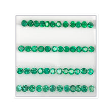 Load image into Gallery viewer, Natural Zambian Emerald Diamond Cut Round by Takat Gem SR
