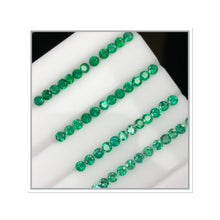 Load image into Gallery viewer, Natural Zambian Emerald Diamond Cut Round by Takat Gem SR