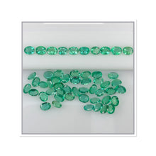 Load image into Gallery viewer, Natural Zambian Emerald Ovals by Takat Gem SR