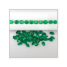 Load image into Gallery viewer, Natural Zambian Emerald Ovals by Takat Gem SR