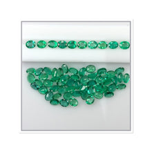 Load image into Gallery viewer, Natural Zambian Emerald Ovals by Takat Gem SR