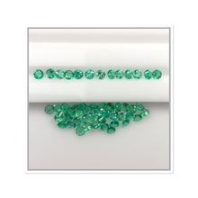 Load image into Gallery viewer, Natural Zambian Emerald Diamond Cut Round by Takat Gem SR