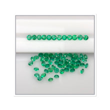 Load image into Gallery viewer, Natural Zambian Emerald Diamond Cut Round by Takat Gem SR