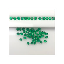 Load image into Gallery viewer, Natural Zambian Emerald Diamond Cut Round by Takat Gem SR