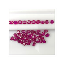 Load image into Gallery viewer, Natural Ruby Ovals by Takat Gem SR