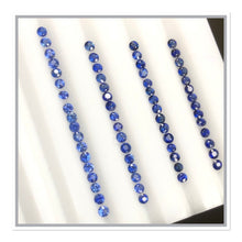 Load image into Gallery viewer, Natural Blue Sapphire Diamond Cut Round by Takat Gem SR