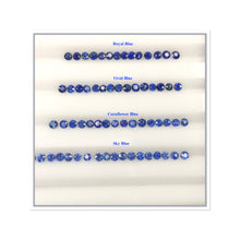 Load image into Gallery viewer, Natural Blue Sapphire Diamond Cut Round by Takat Gem SR