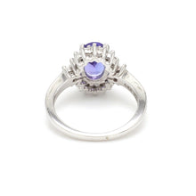 Load image into Gallery viewer, 14K Gold Ring with Tanzanite and Diamonds