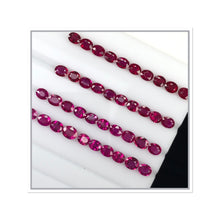 Load image into Gallery viewer, Natural Ruby Ovals by Takat Gem SR