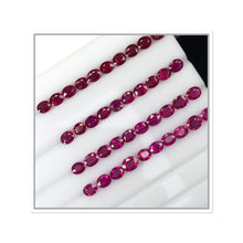 Load image into Gallery viewer, Natural Ruby Ovals by Takat Gem SR