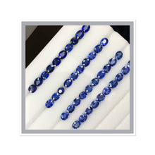 Load image into Gallery viewer, Natural Blue Sapphire Ovals by Takat Gem SR