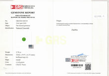 Load image into Gallery viewer, Natural Zambia No-Oil Emerald 7.51 cts Round Pair by SR-Takat
