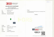 Load image into Gallery viewer, Natural Zambia Insignificant Emerald 3.49 cts Oval pair by SR-Takat
