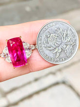 Load image into Gallery viewer, Magnificient Pigeon Blood No Heat Mozambique 10.03 cts Ruby Ring by SR-Takat
