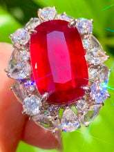 Load image into Gallery viewer, Magnificient Pigeon Blood No Heat Mozambique 10.02 cts Ruby Ring by SR-Takat
