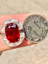 Load image into Gallery viewer, Magnificient Pigeon Blood No Heat Mozambique 10.18 cts Ruby Ring by SR-Takat
