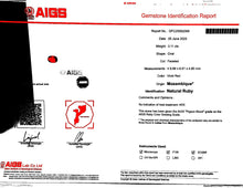 Load image into Gallery viewer, Magnificient Pigeon Blood No Heat Mozambique 3 cts each total of 27.50 cts Ruby necklace &amp; crown combination by SR-Takat
