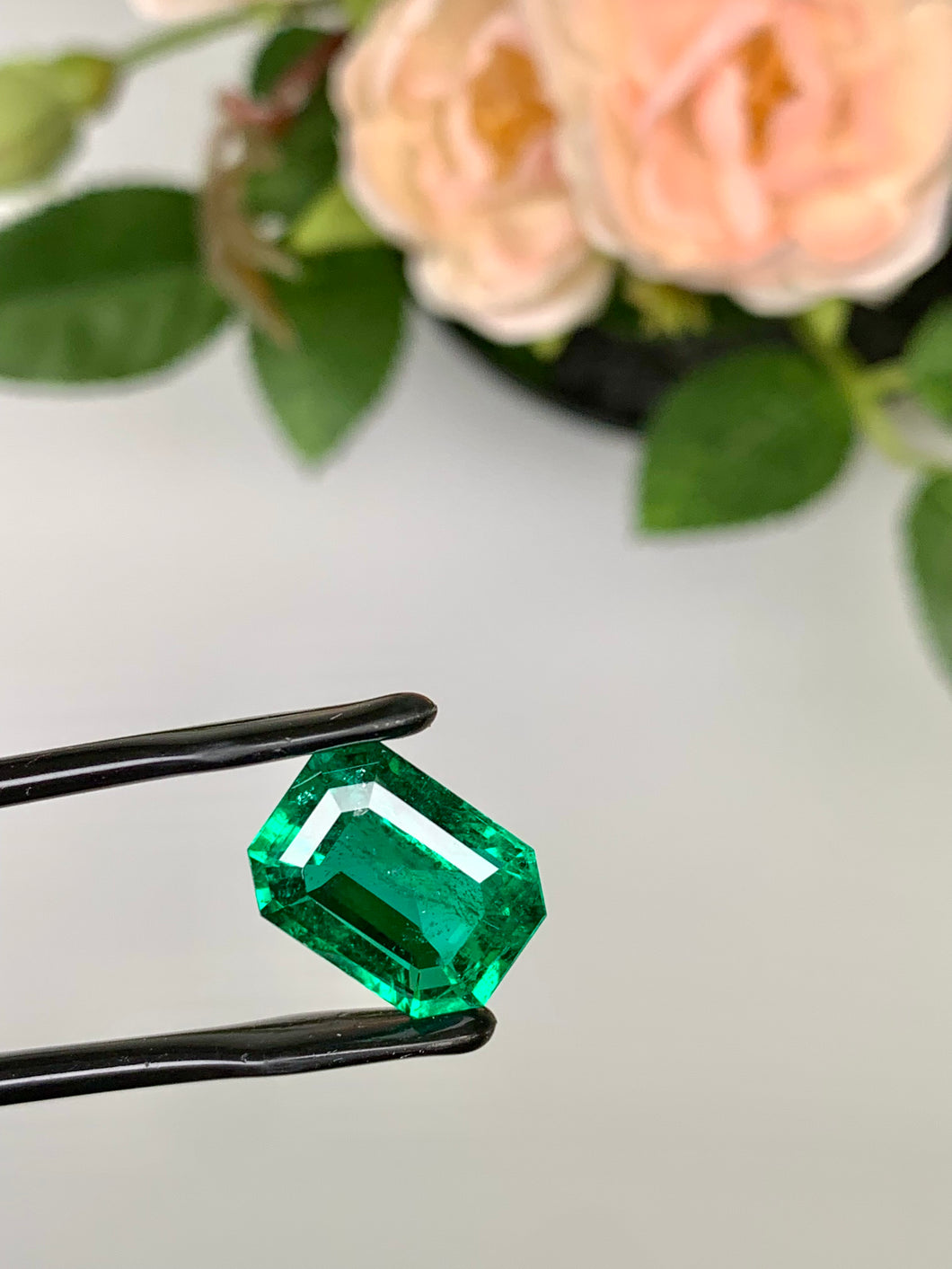 Natural Zambia Minor Emerald 5.81 cts Oct by SR-Takat