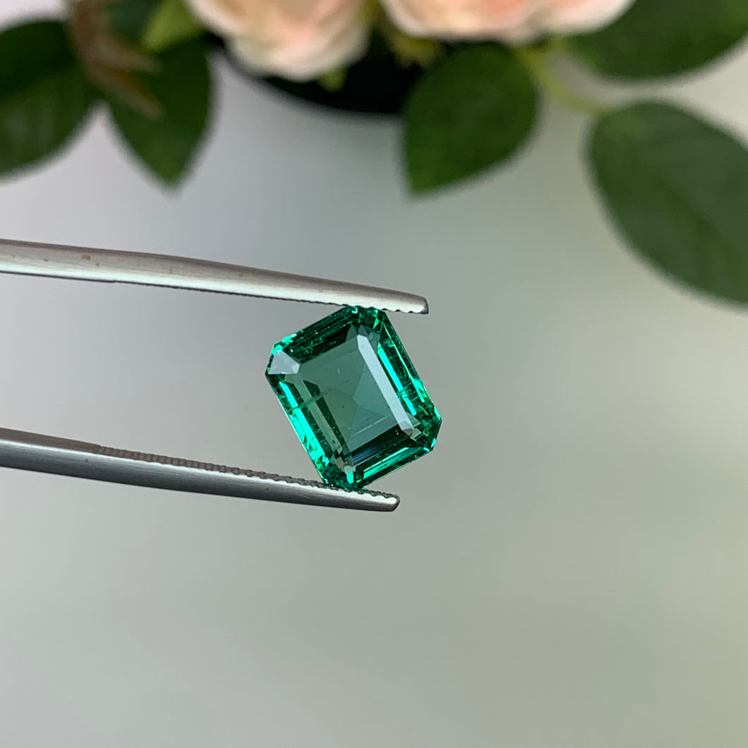 Natural Zambia No-Oil Emerald 4.47 cts Oct by SR-Takat