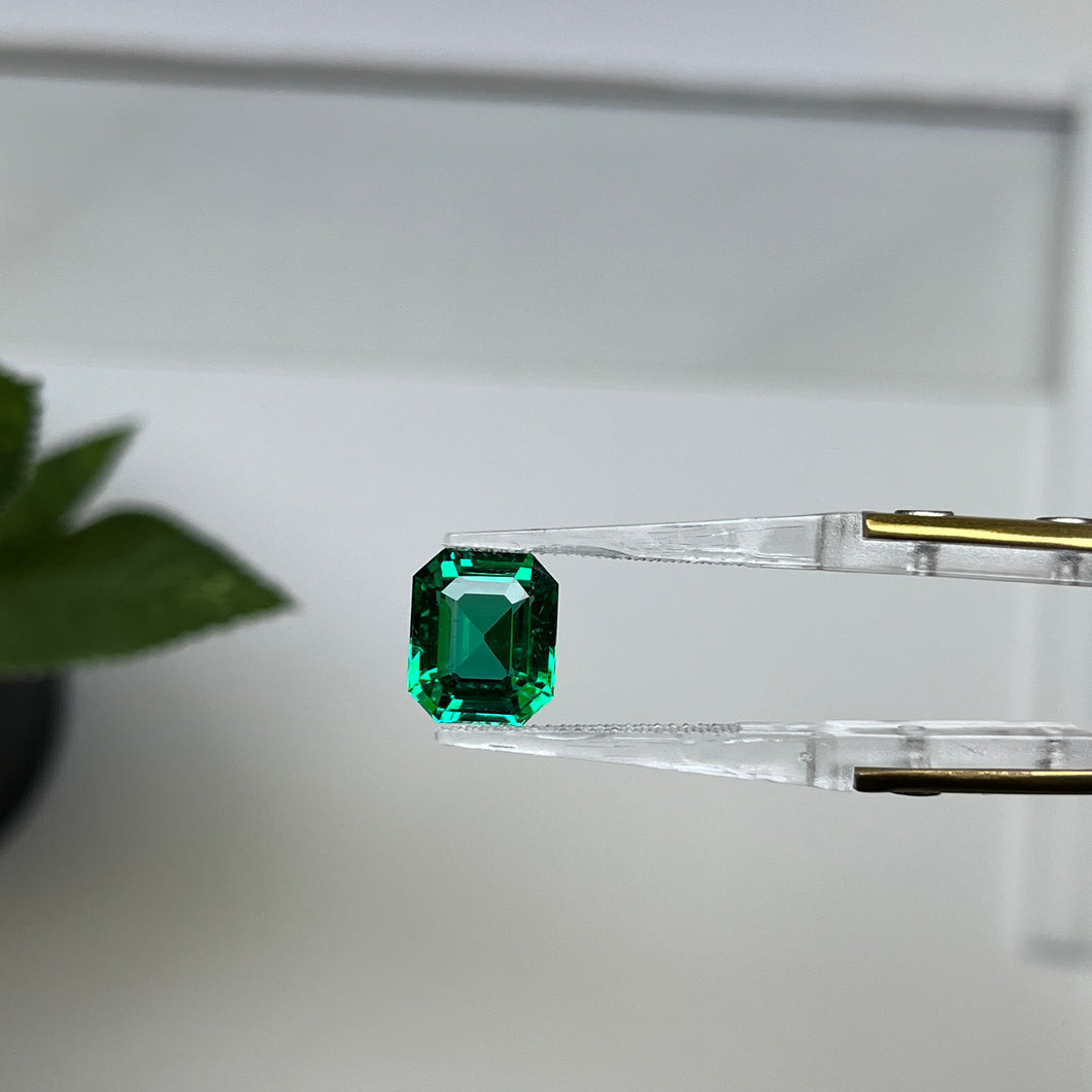 Natural Zambia No-Oil Emerald 3.32 cts Oct by SR-Takat