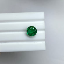 Load image into Gallery viewer, Natural Zambia No-Oil Emerald 6.04 cts Round by SR-Takat
