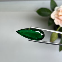 Load image into Gallery viewer, Natural Zambia Minor Emerald 16.29 cts Pear by SR-Takat
