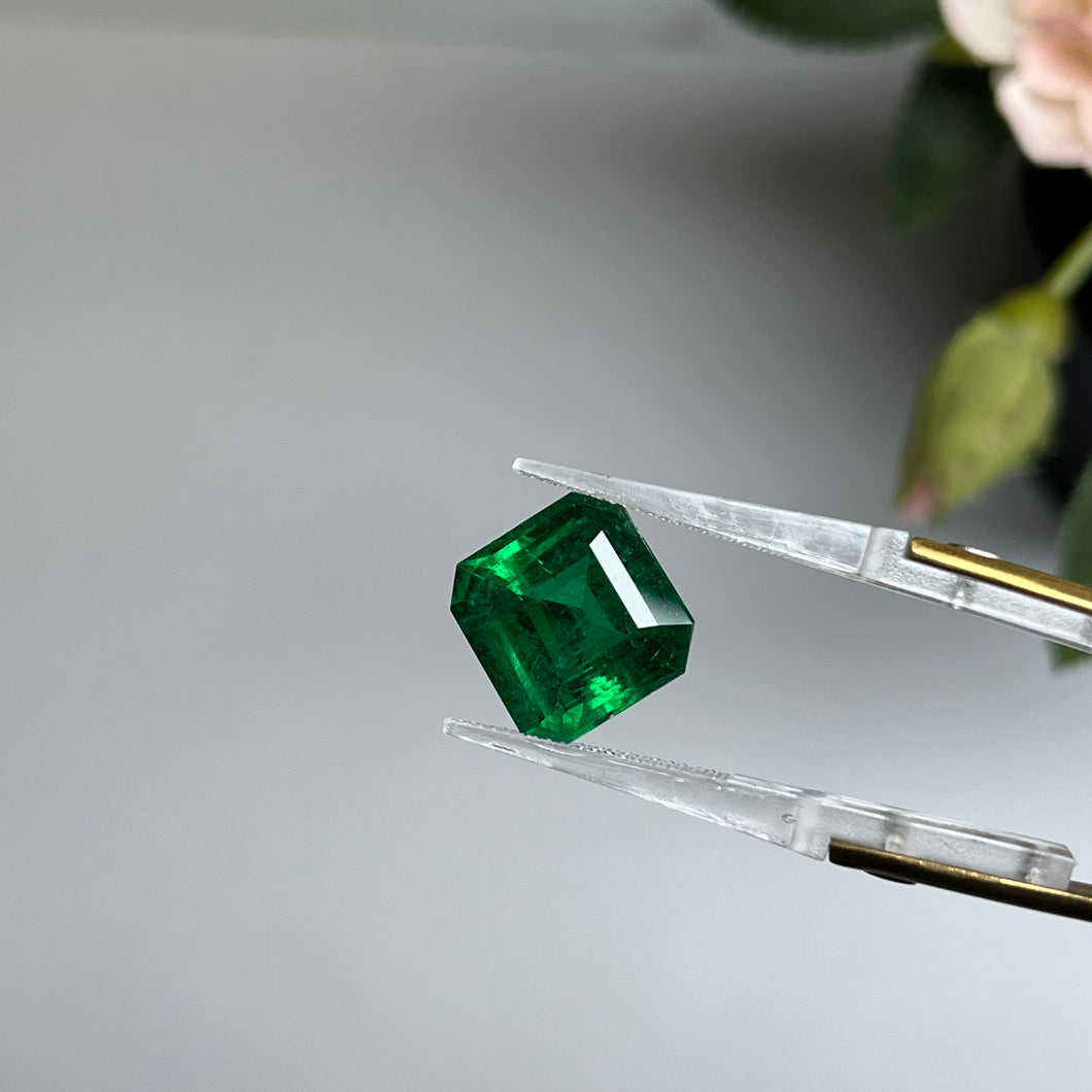 Natural Zambia Minor Emerald 10.16 cts Oct by SR-Takat