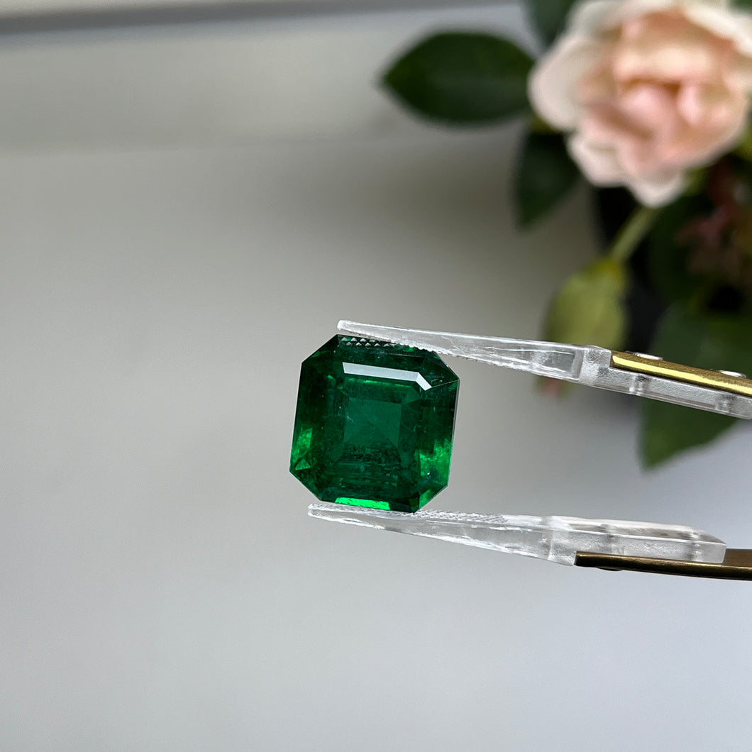 Natural Zambia Minor Emerald 16.62 cts Oct by SR-Takat