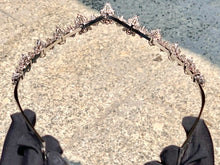 Load image into Gallery viewer, Magnificient Pigeon Blood No Heat Mozambique 3 cts each total of 27.86 cts Ruby necklace &amp; crown combination by SR-Takat
