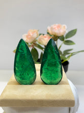 Load image into Gallery viewer, Natural Zambian Emerald 270.85 cts Pear Pair by SR-Takat
