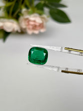 Load image into Gallery viewer, Natural Zambia Emerald 7.46 cts Cushion by SR-Takat
