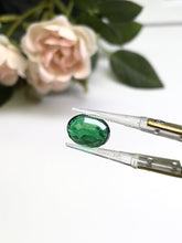 Load and play video in Gallery viewer, Natural Zambia Minor Emerald 7.62 cts Oval by SR-Takat
