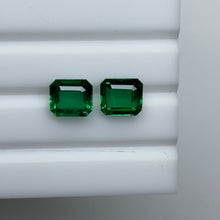 Load and play video in Gallery viewer, Natural Zambia No Oil Emerald 5.57 cts Octagon pair by SR-Takat
