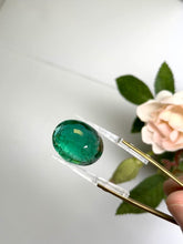 Load and play video in Gallery viewer, Natural Emerald 34 cts certified in Switzerland GRS Lab by SR-Takat

